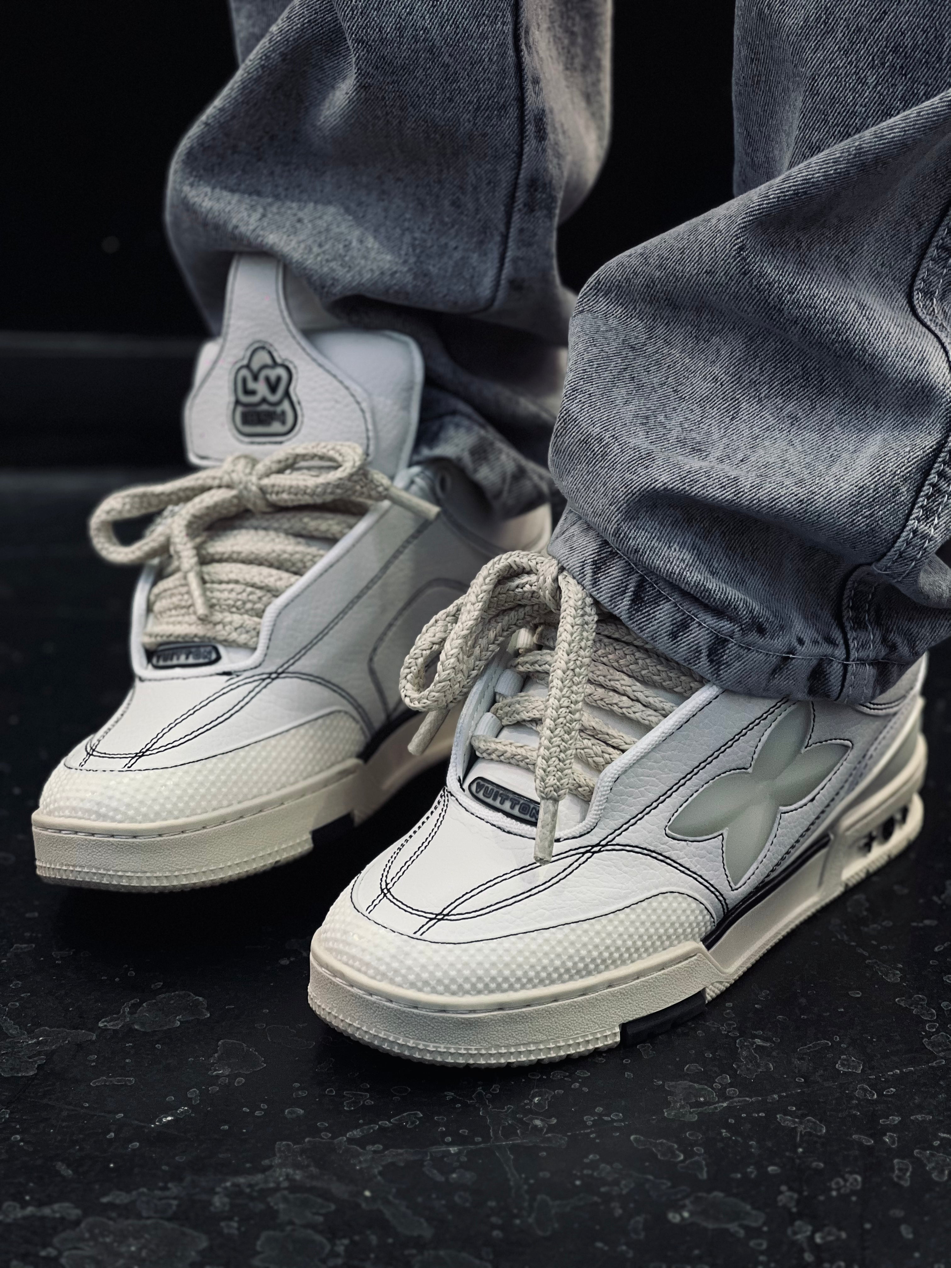 Louis Vuitton LV Skate Sneaker white – FEIDCLOTHES1