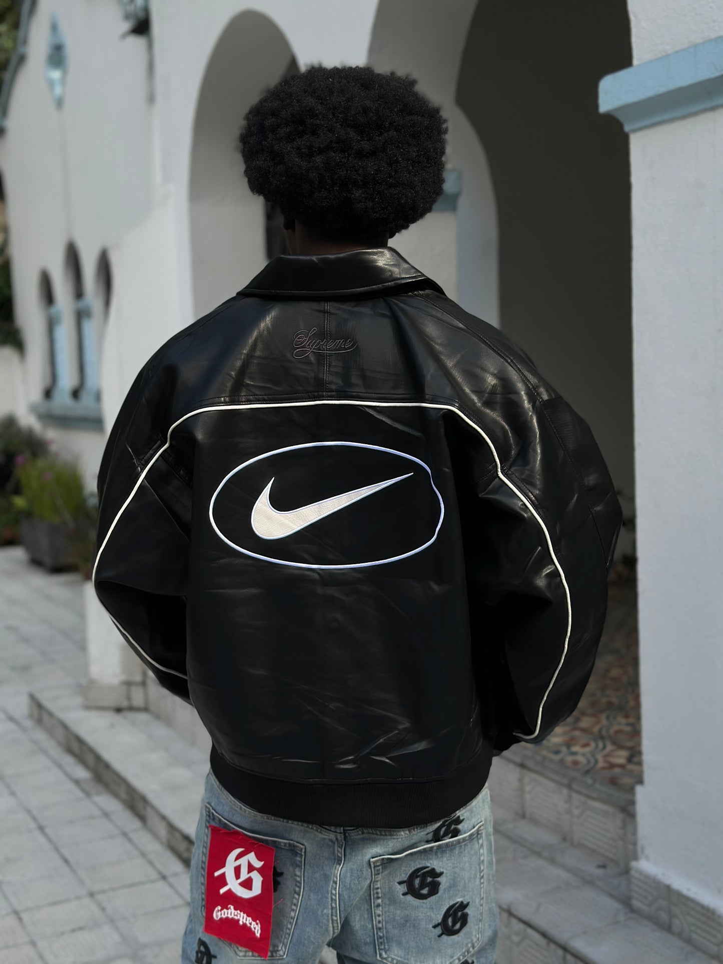 Chaqueta Nike X Supreme Varsity