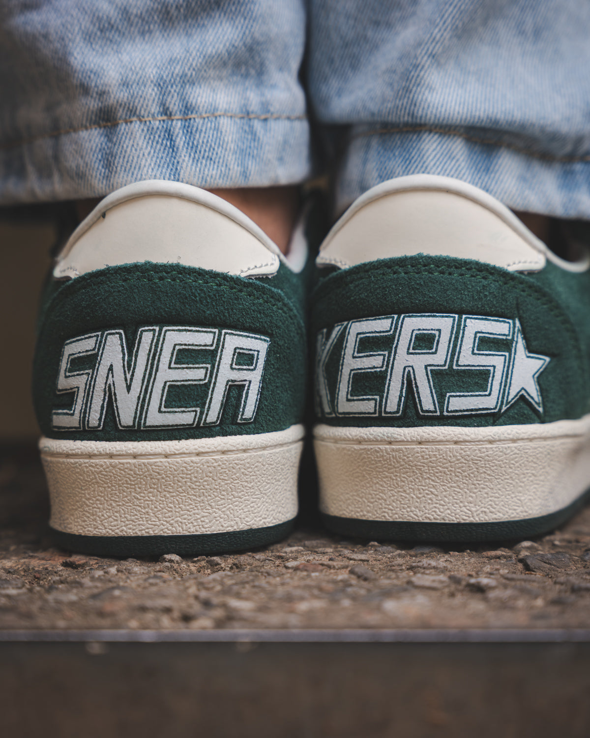 Golden Goose Ball Star Green