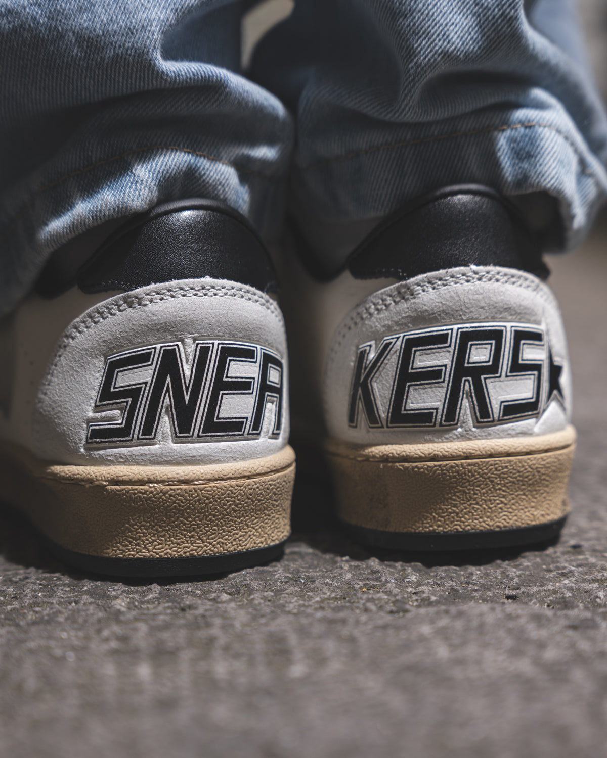 Golden Goose Ball Star Grey/Black