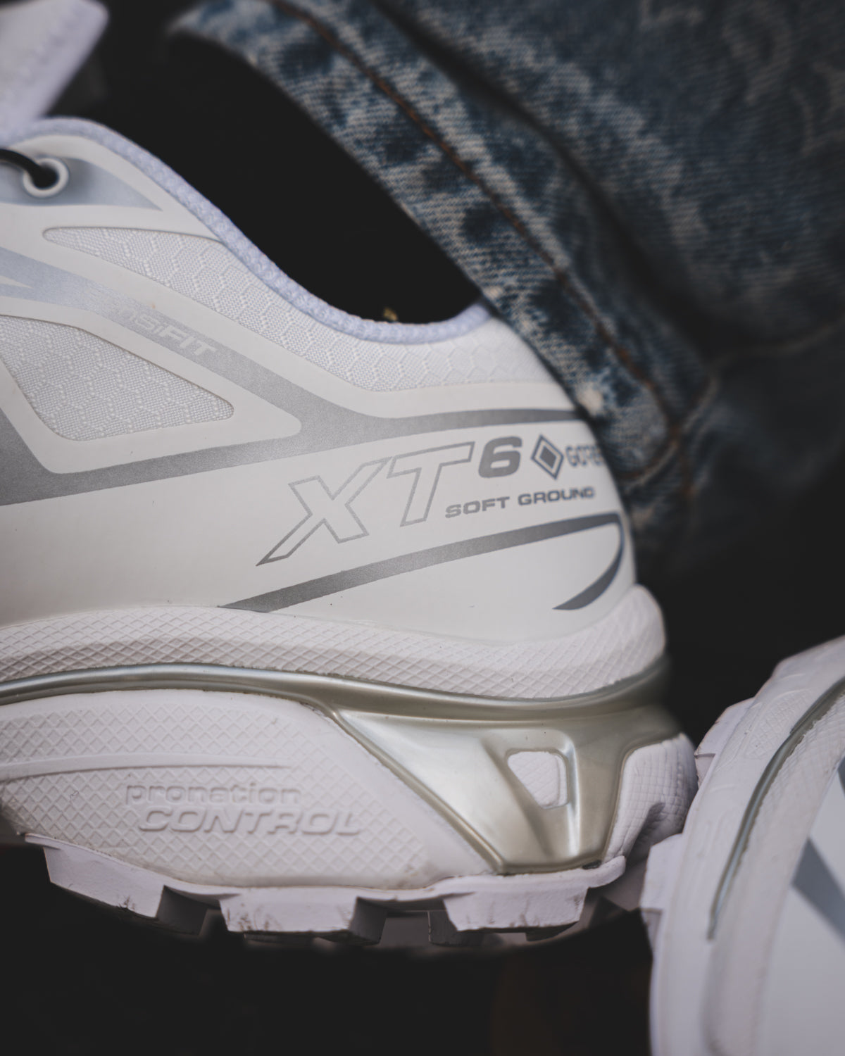 Salomon XT-6 Gore-Tex White
