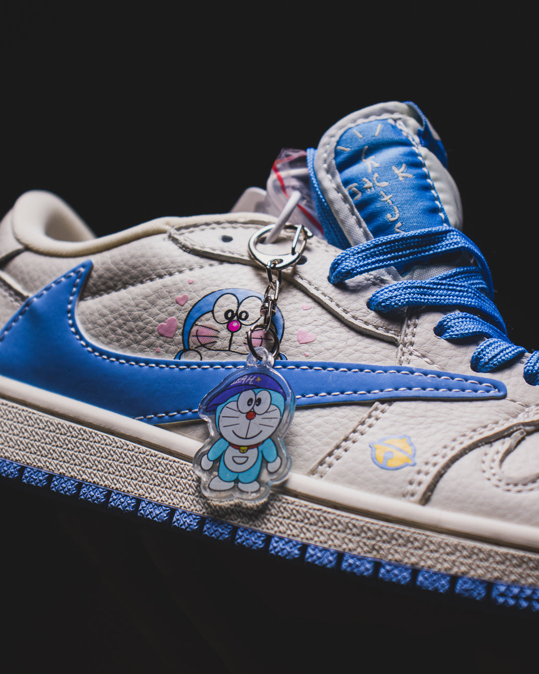 Air Jordan Retro 1 Low x Travis Scott 'Doraemon'