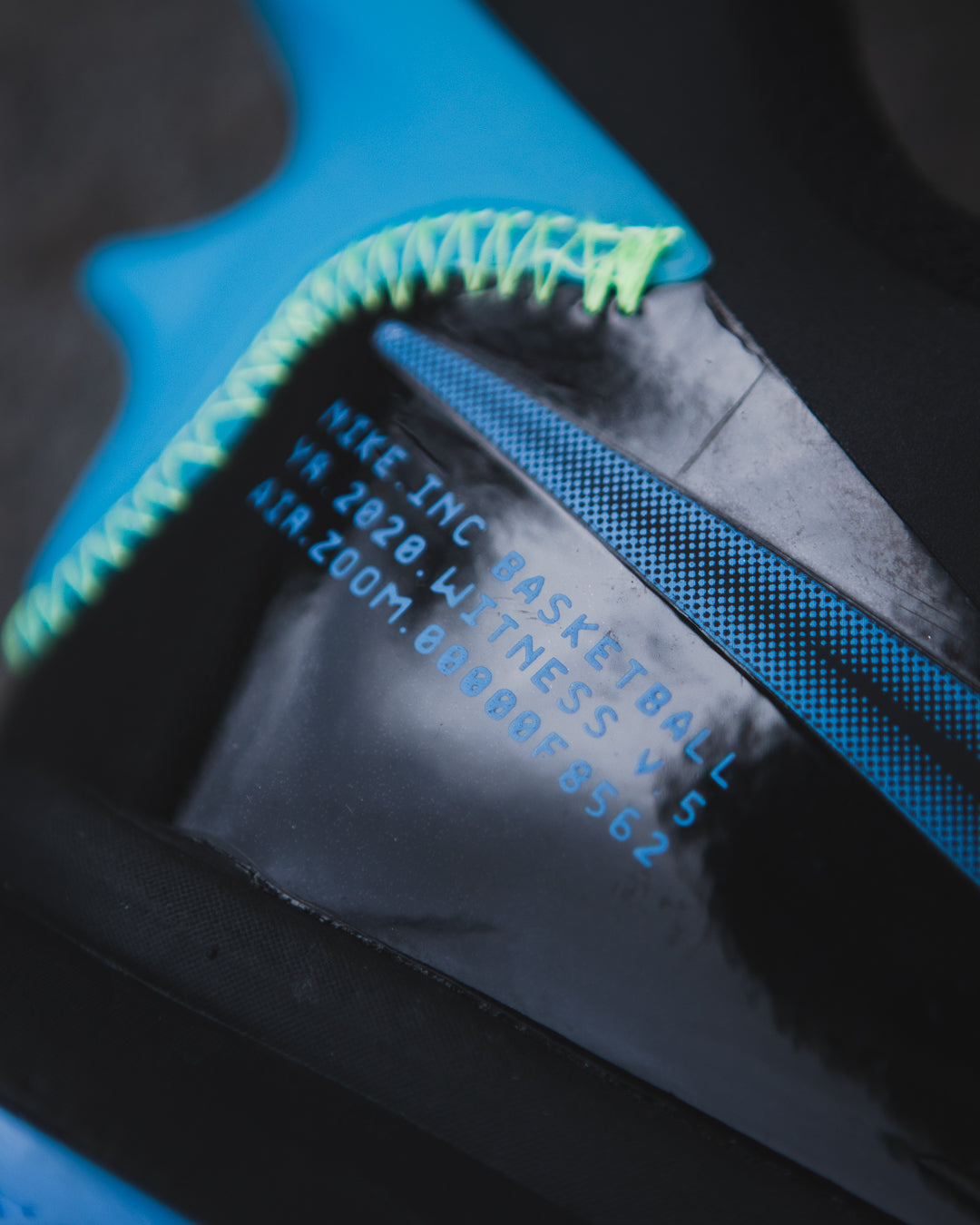 Nike LeBron Witness 5 PS 'Black Light Blue Fury'