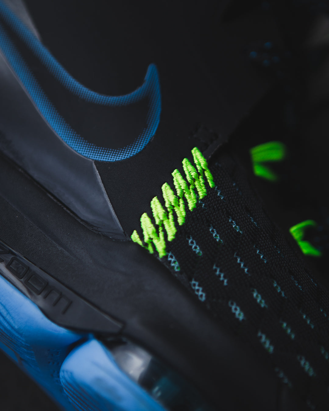 Nike LeBron Witness 5 PS 'Black Light Blue Fury'