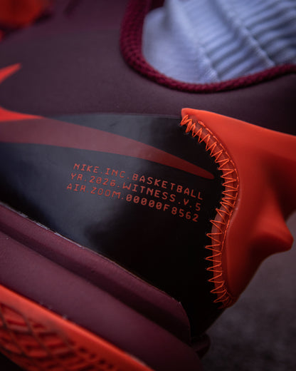 Nike Lebron Witness 5 'Gym Red Crimson'