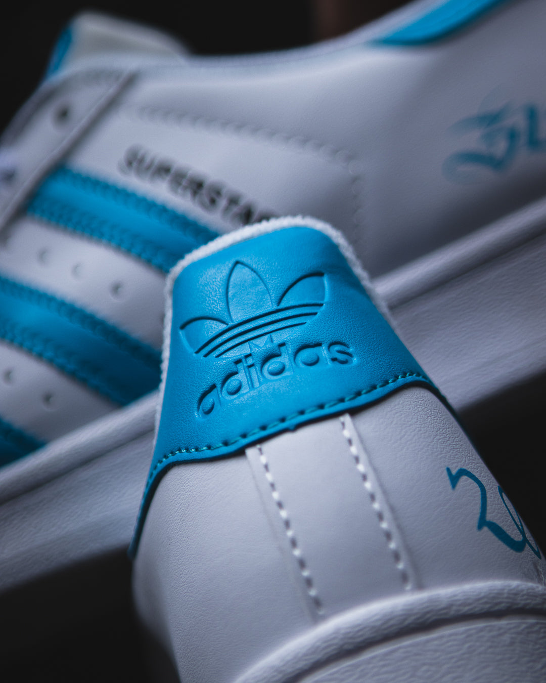 Adidas superstar x Blessed