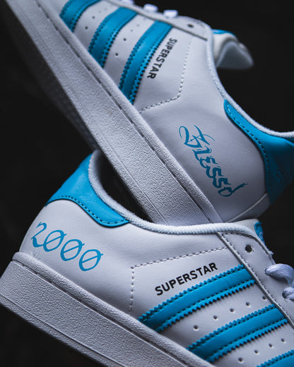 Adidas superstar x Blessed