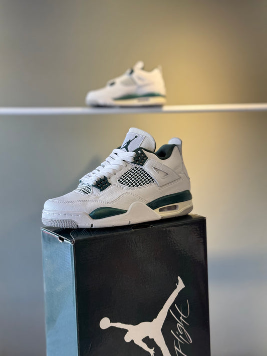 Air Jordan retro 4 oxidized green