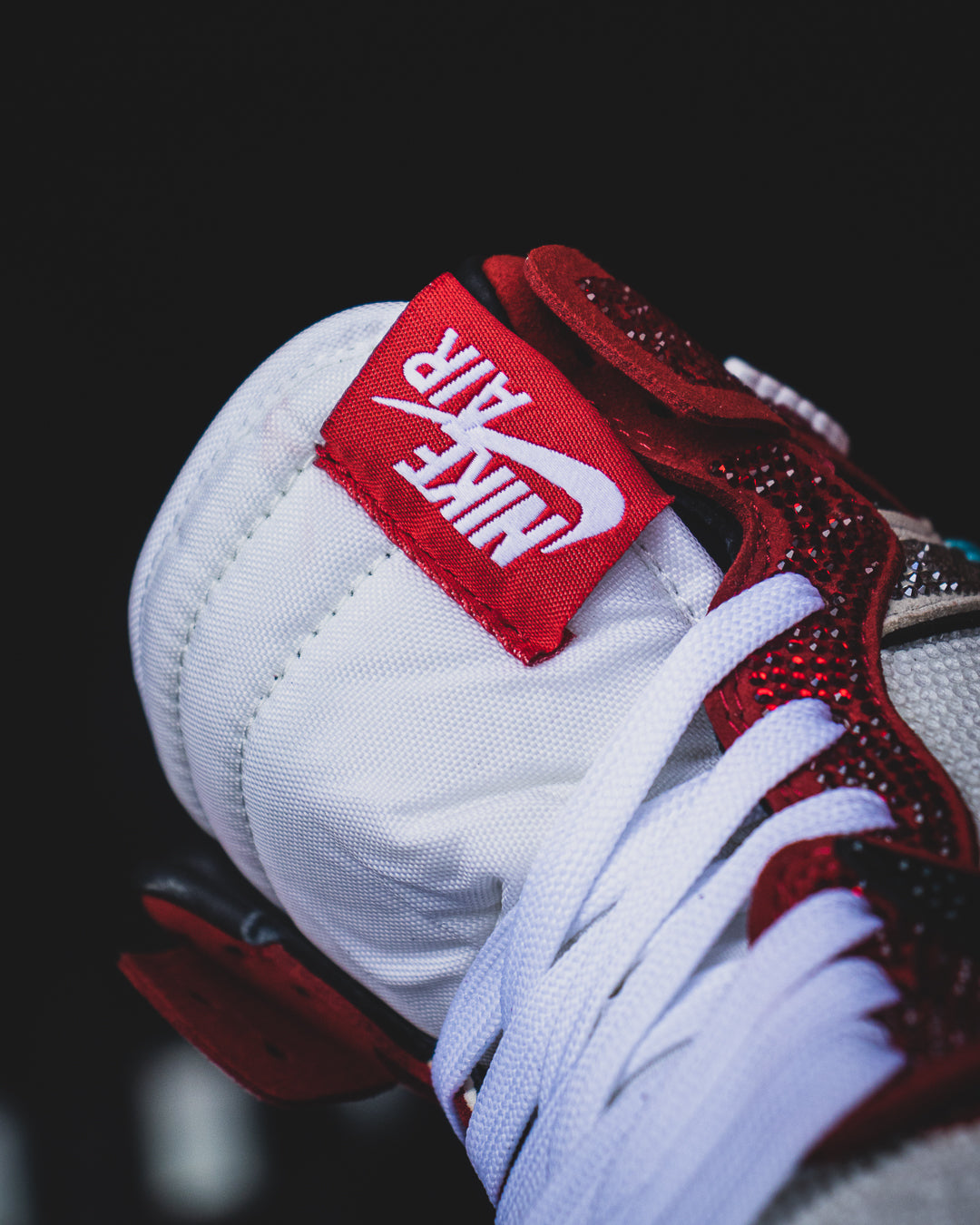 Air Jordan retro 1 Off white swarovski