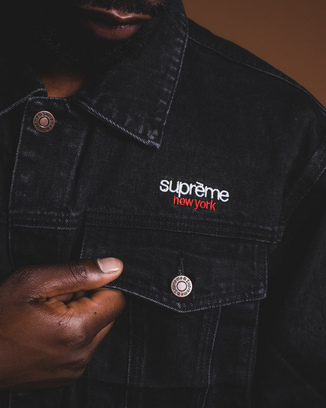 Chaqueta Supreme Denim Trucker