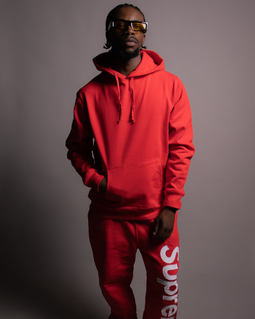 Buzo Supreme Satin Appliqué