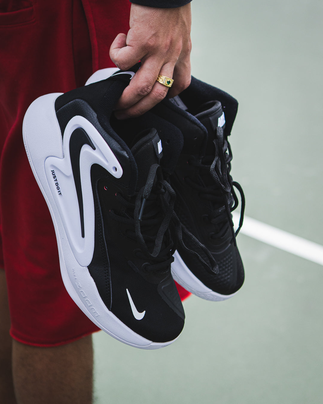 Nike Air Zoom Hyperset 2 IC 'Black White'