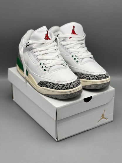 Air jordan retro 3 lucky green