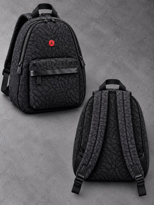 Maleta bolso Jordan Cebra/Negro