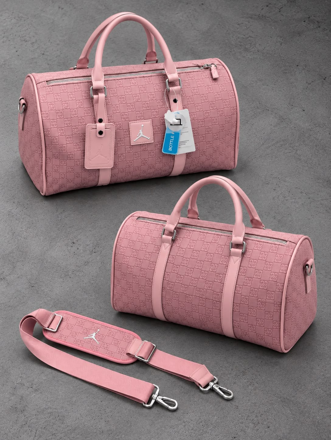 Bolso Viajero Jordan Rosado