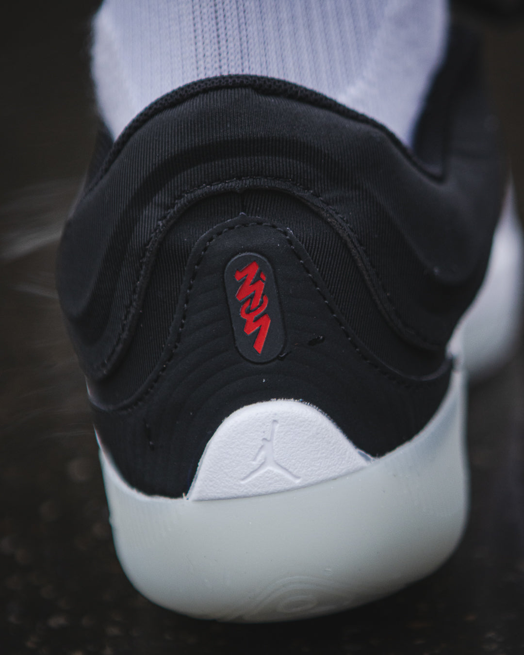 Jordan Zion 4 Black White