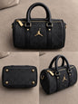 Bolso de Mano Negro/Dorado