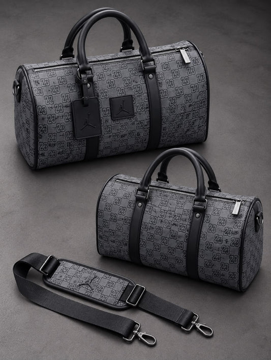 Bolso Viajero Jordan Gris Oscuro