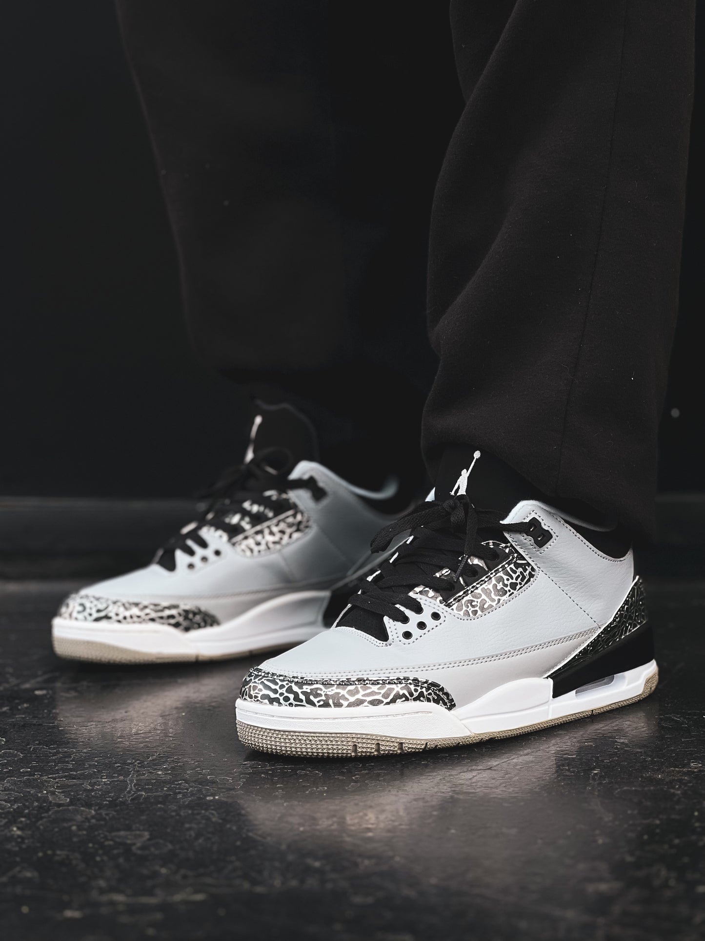 Air jordan retro 3 wolf grey