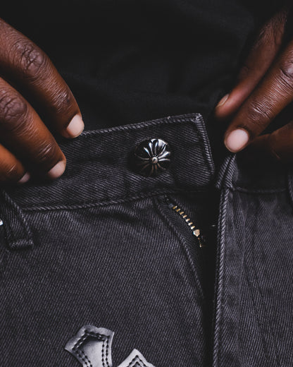 Jean Chrome Hearts