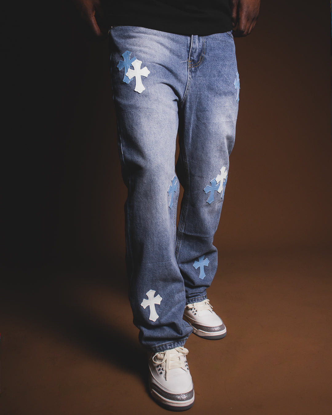Jean Chrome Hearts