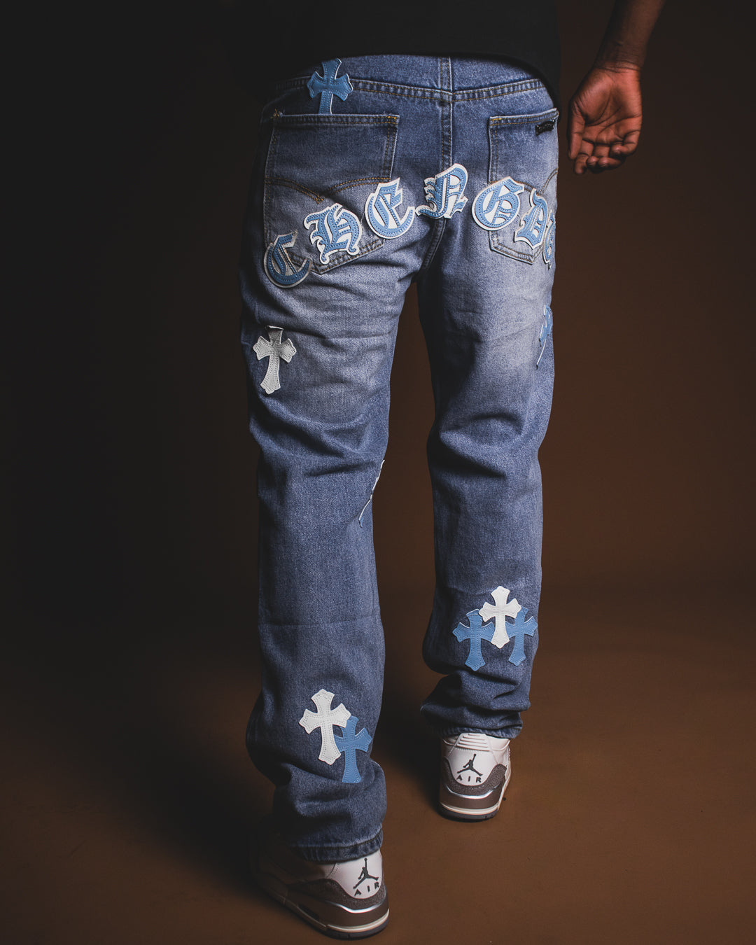 Jean Chrome Hearts