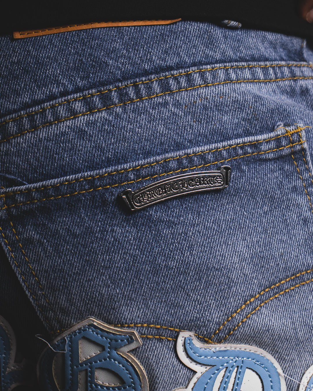 Jean Chrome Hearts
