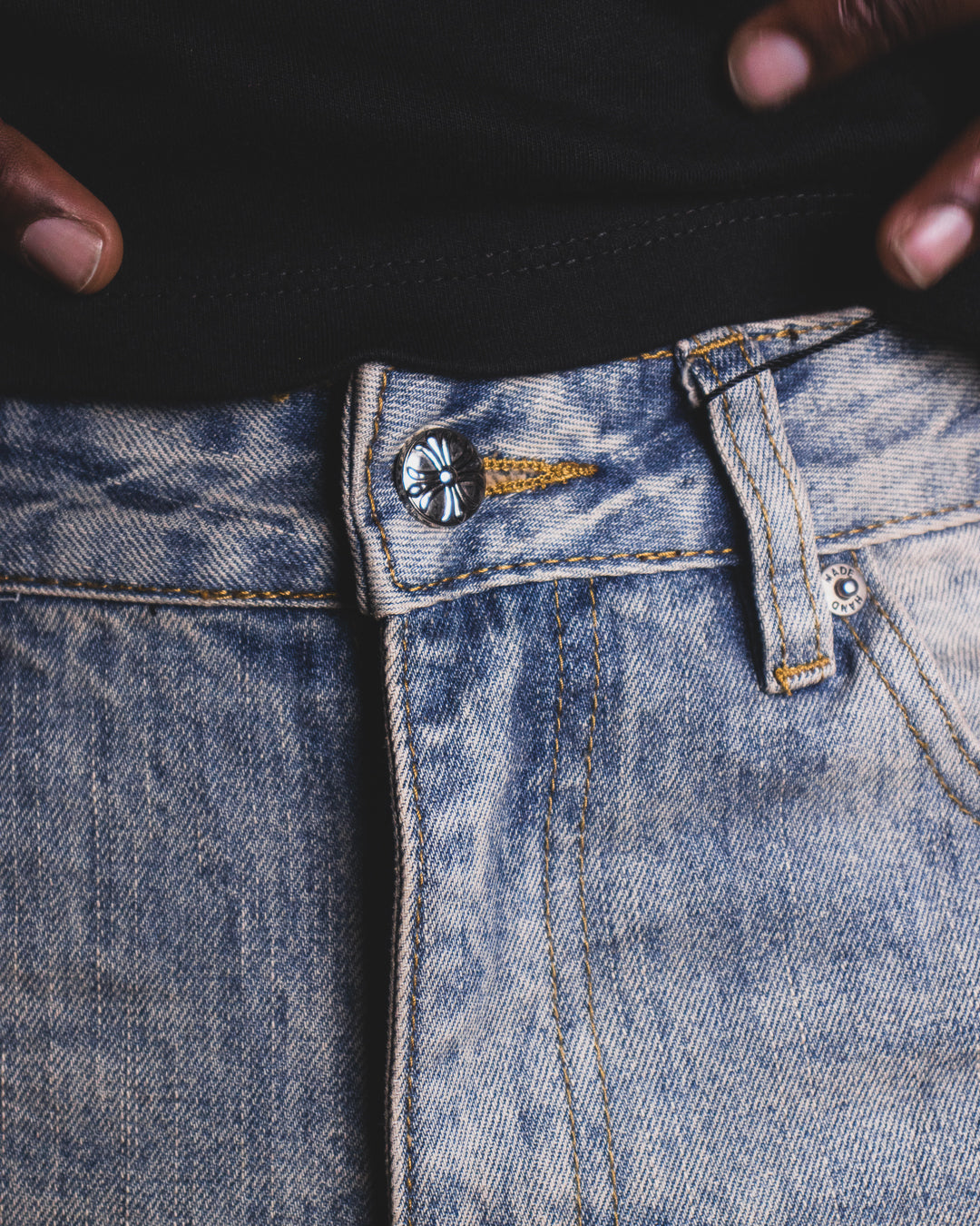 Jean Chrome Hearts