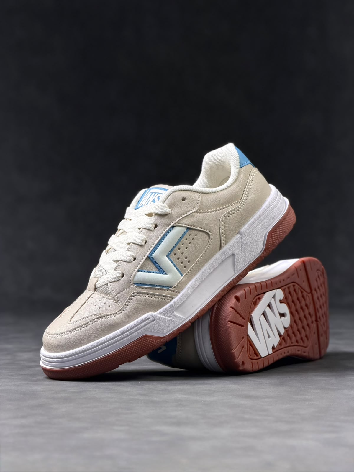 Vans Upland Beige/Baby Blue
