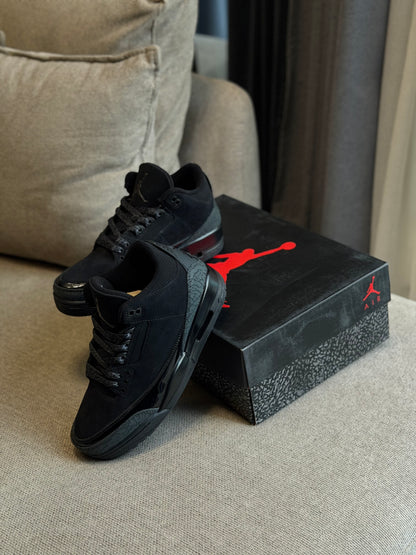 Air Jordan retro 3 black cat