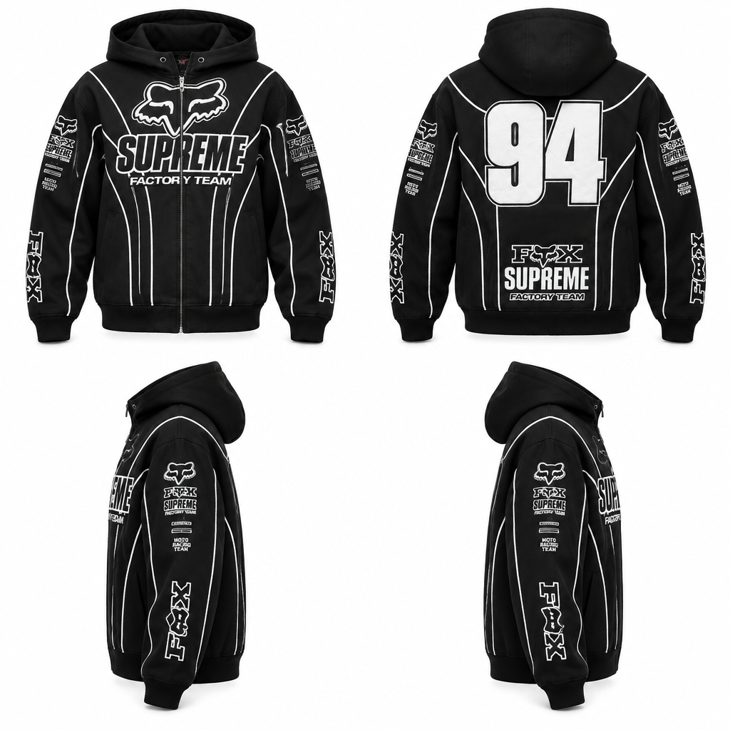 HOODIE SUPREME x FOX
