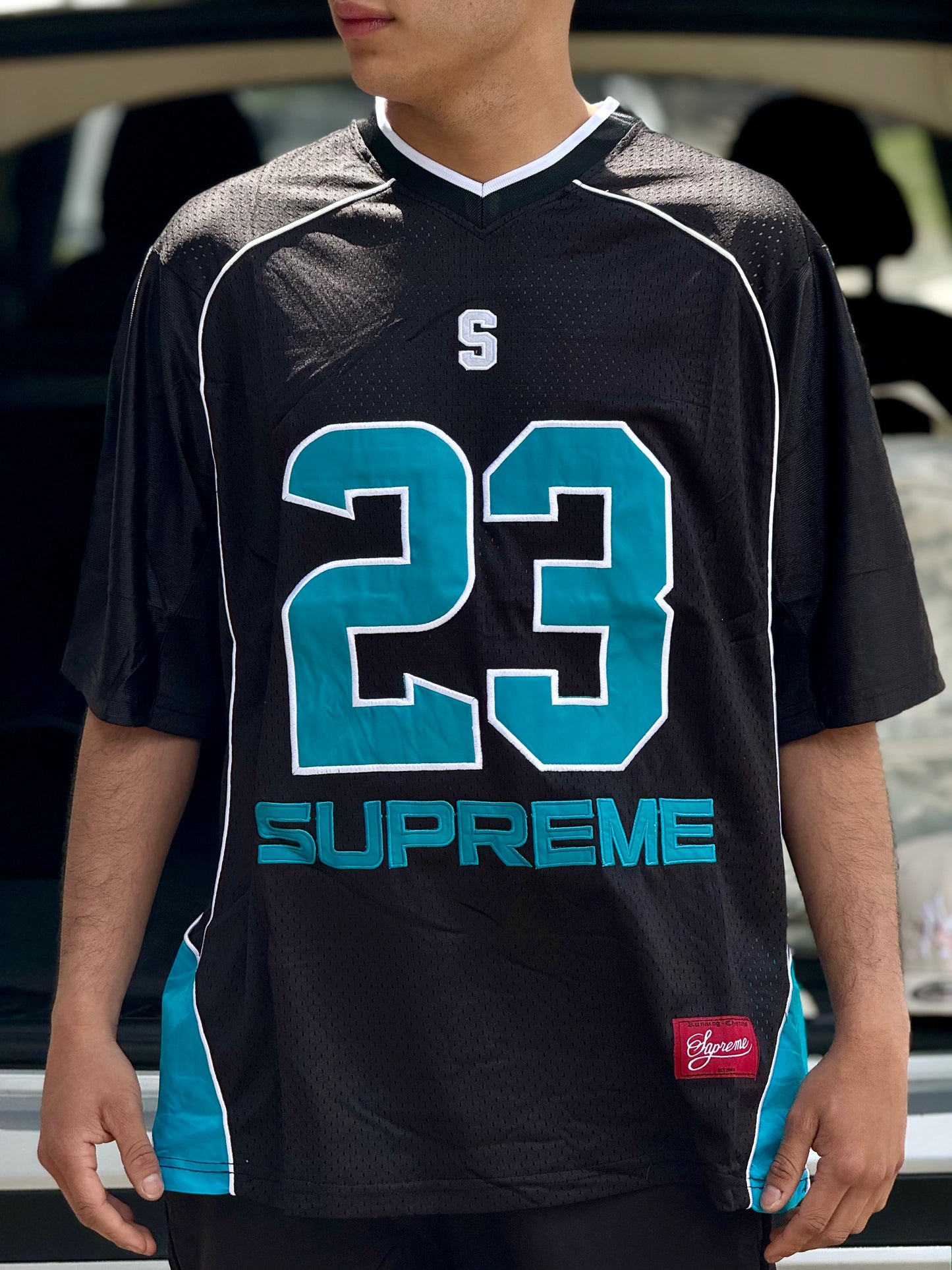 Camiseta fútbol americano supreme