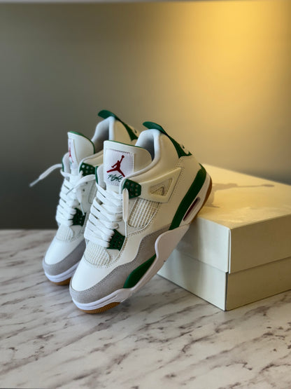 Air Jordan retro 4 SB pine green