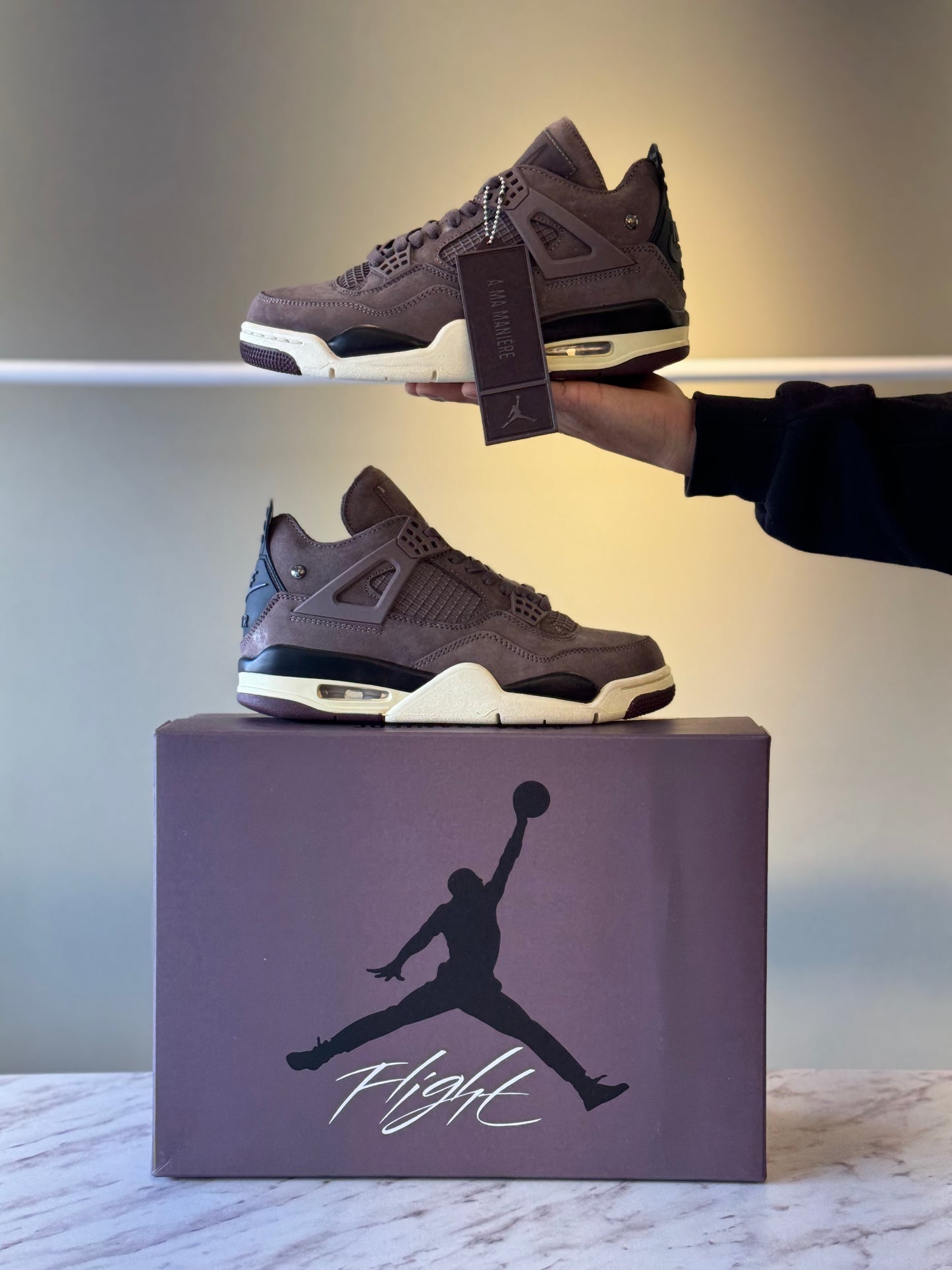 Air Jordan retro 4 a ma maniere