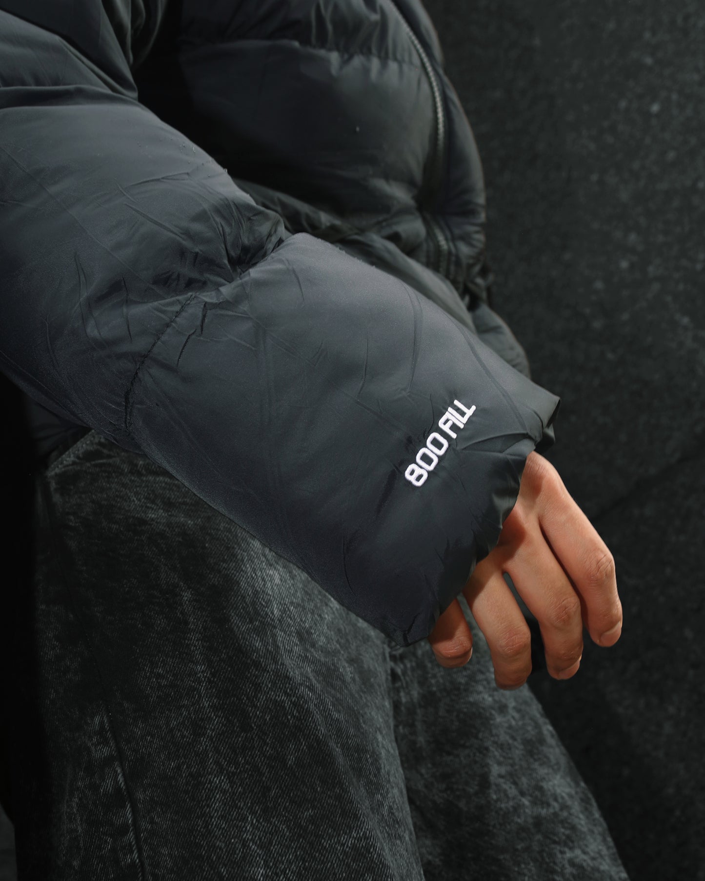Chaqueta puffer Stussy