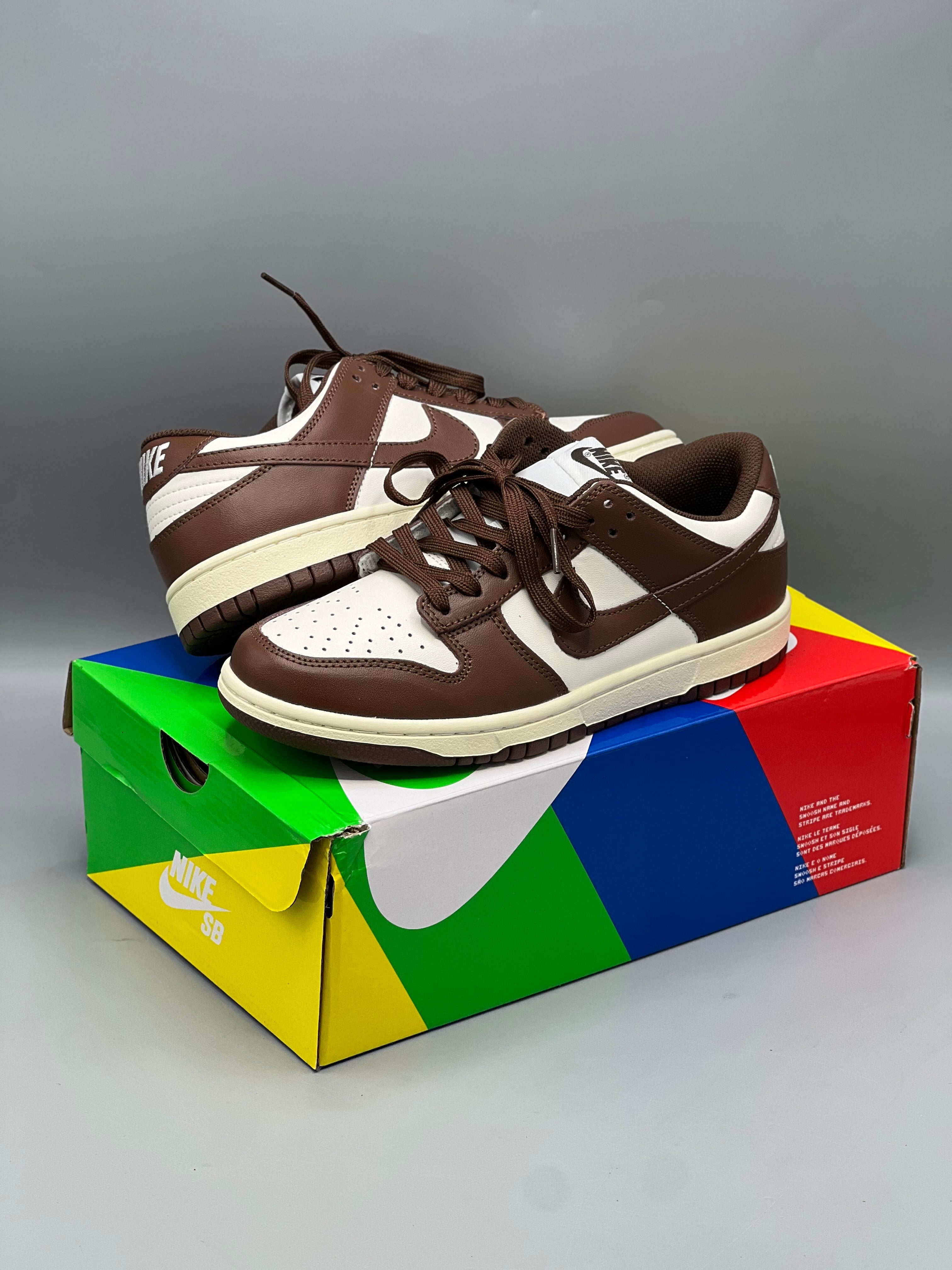 nike dunk cacao wow off noir