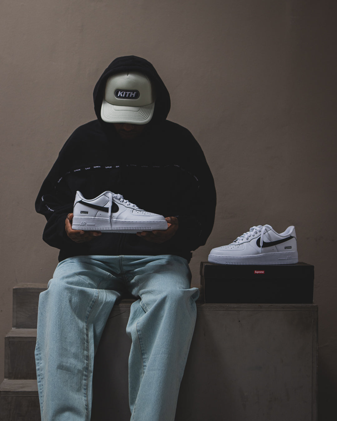 Nike Air force one x Supreme