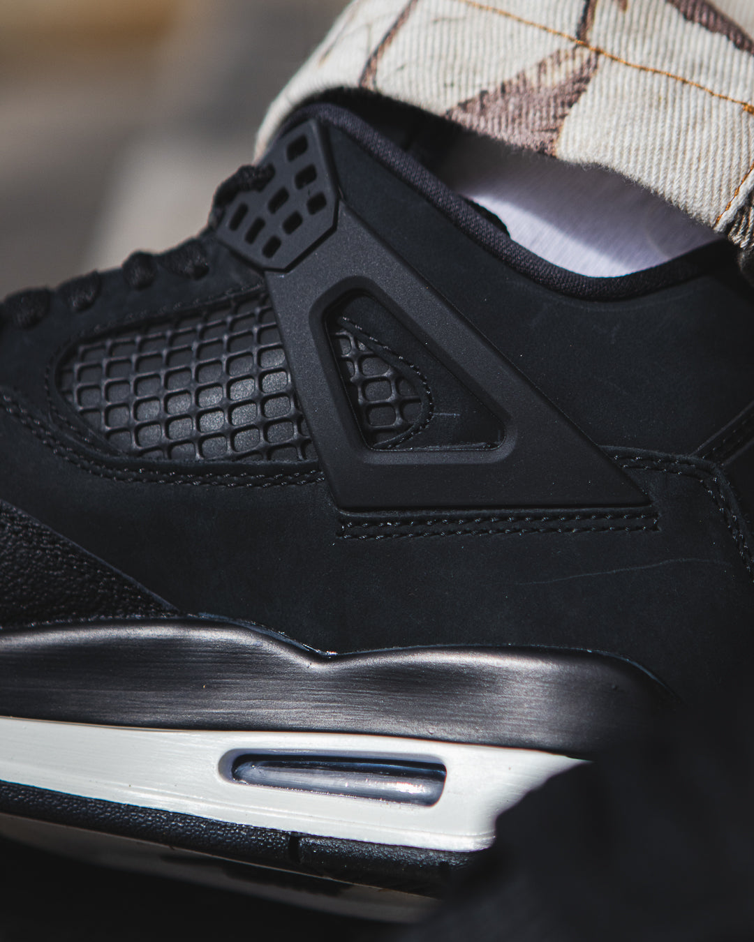 Air Jordan 4 Retro OG SP Nigel Sylvester Negro