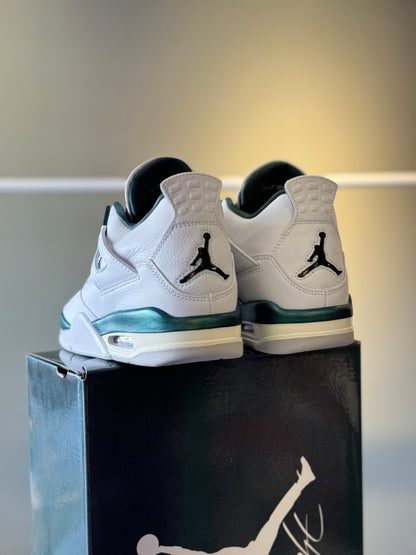 Air Jordan retro 4 oxidized green