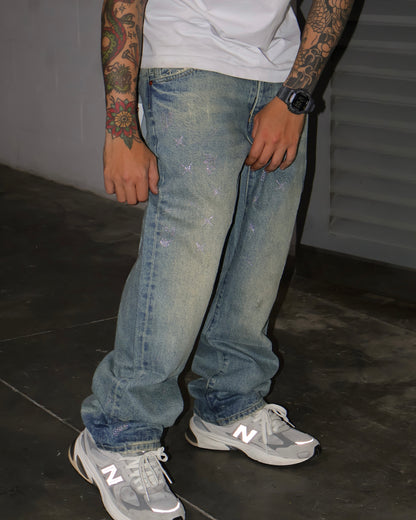 Jean Purple HJ808