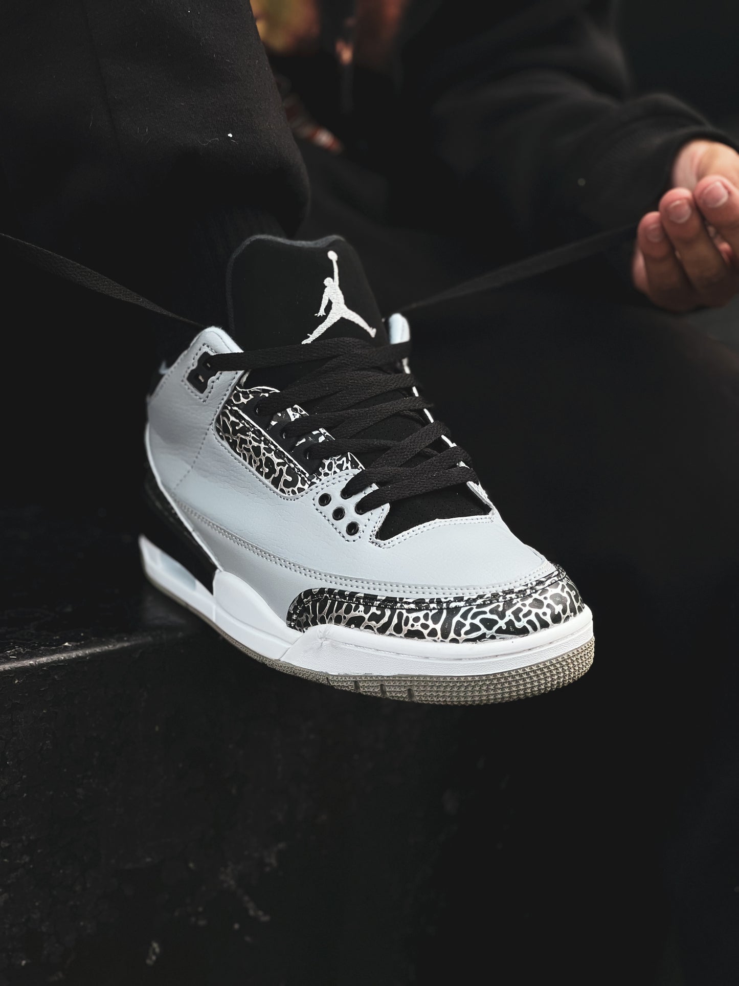 Air jordan retro 3 wolf grey