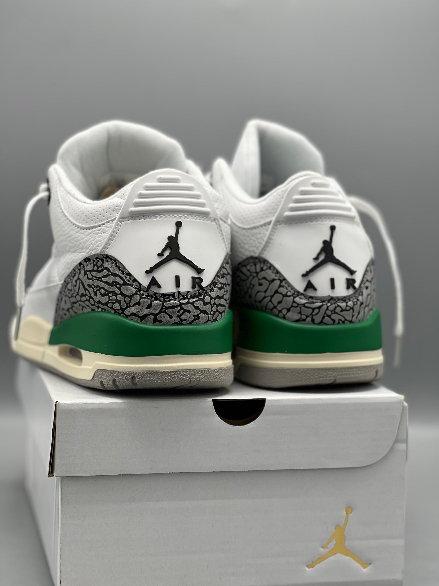 Air jordan retro 3 lucky green