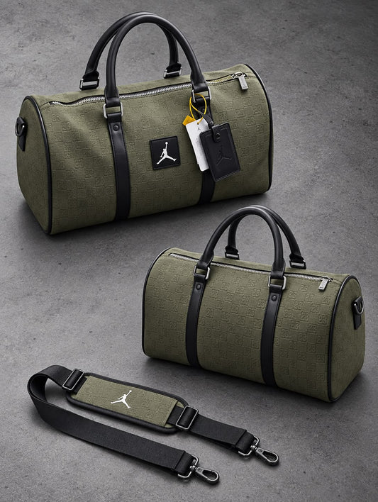 Bolso Viajero Jordan Verde Militar