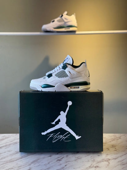 Air Jordan retro 4 oxidized green