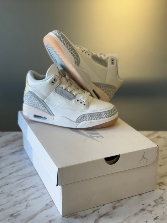 Air Jordan retro 3 ivory craft