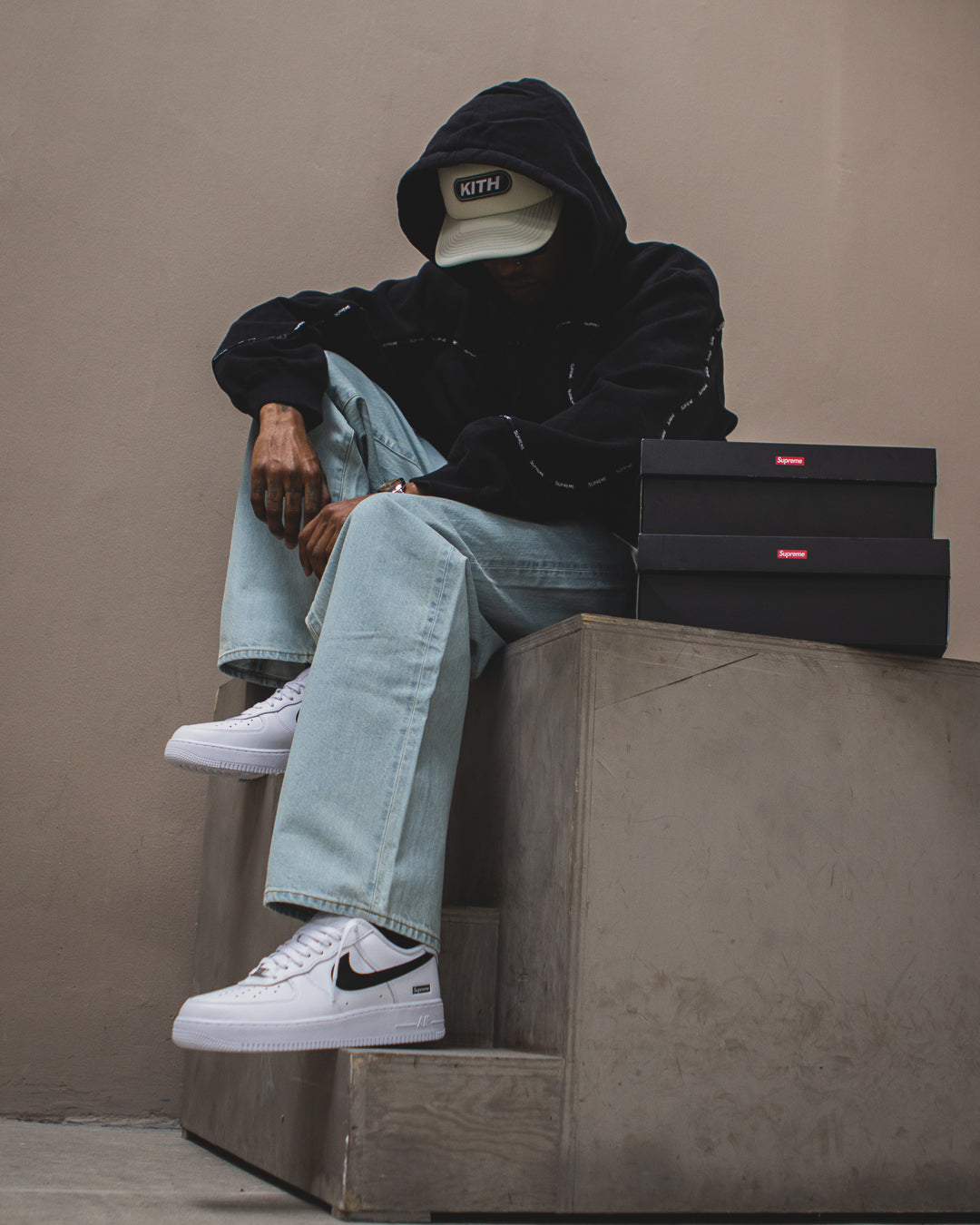 Nike Air force one x Supreme