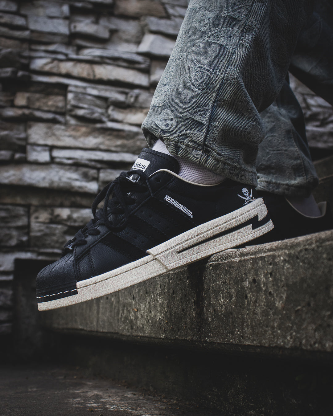 Adidas Superstar x Neighborhood