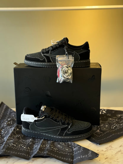 Air Jordan retro 1 Travis Scott black phantom