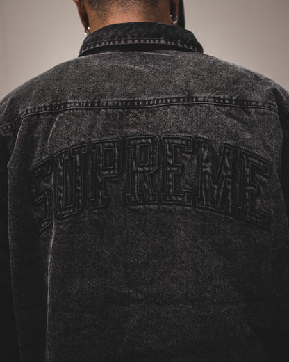 SHEARLING LINED DENIM WORK