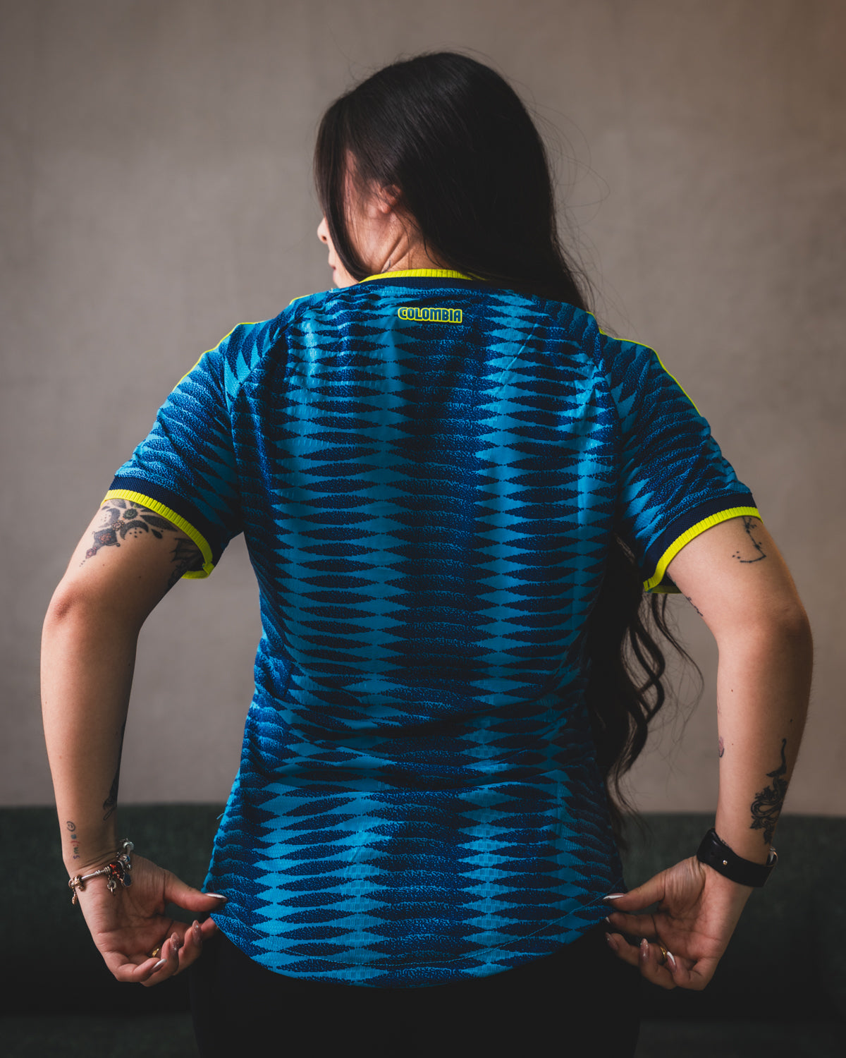 Camiseta Seleccion Colombia Visitante (mujer)